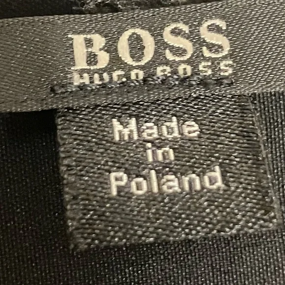 Hugo Boss | Black Long-Sleeve Belted Dress Size 4 - Picture 5 of 7